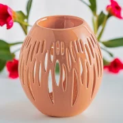 Quemador Wax Melts Céramy Ovali Terra - Imagen 2